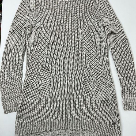 Long Knit sweater EDC size S oversized 33% wool NWOT - Picture 5 of 16